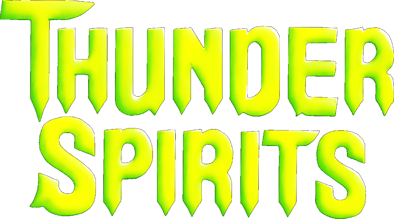Thunder Spirits logo for Super Nintendo